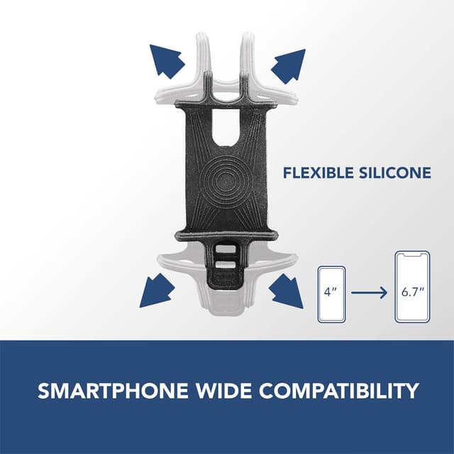 Thumbnail 5 de cellularline | Rider - Universal | Soporte Silicona para Bicicleta