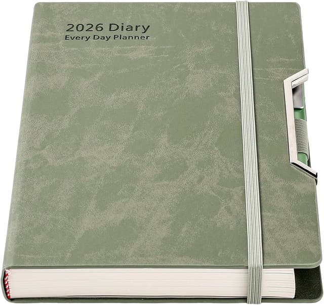 Detalle 2 de Agenda académica 2026 A5 día por día