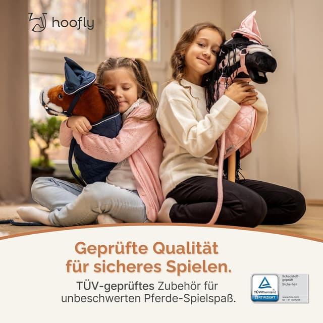 Thumbnail 2 de Hoofly Fliegenhaube Pink fĂŒr Hobby Horse đ