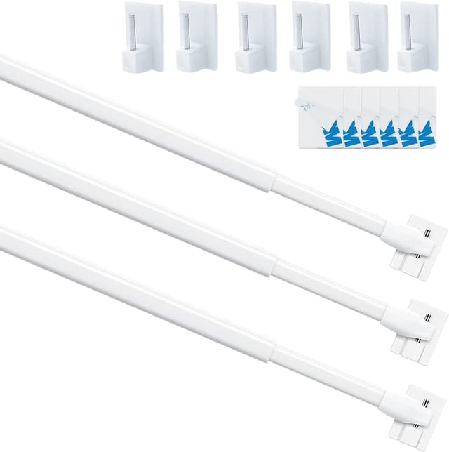 Detalle de Venwemong Gardinenstange 70-120 cm ausziehbar