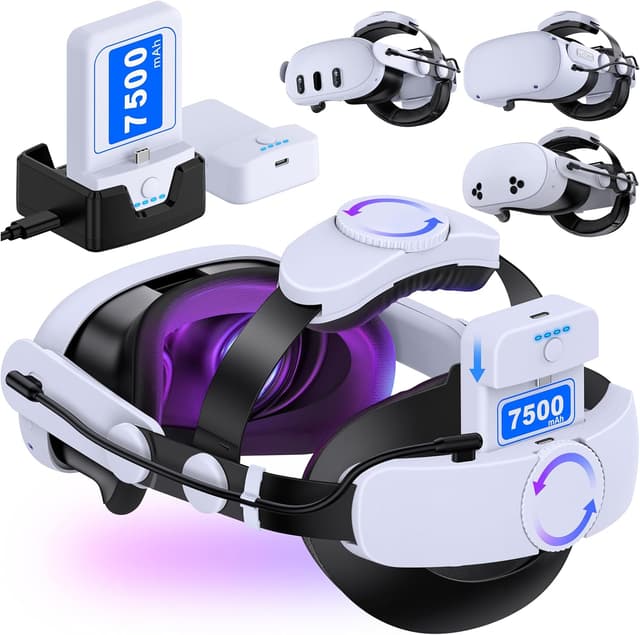 Detalle de Fanxieast Comfort Head Strap for Quest 3/2