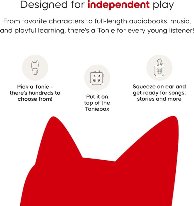 Thumbnail 6 de Toniebox 2 Audio Player Starter Set for Kids 1+ with Playtime Puppy (Sky Blue)