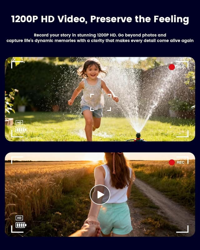 Detalle de Orpnkna Smart Glasses 8MP Camera