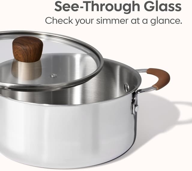 Thumbnail 4 de CAROTE 19pc Stainless Steel Cookware Set