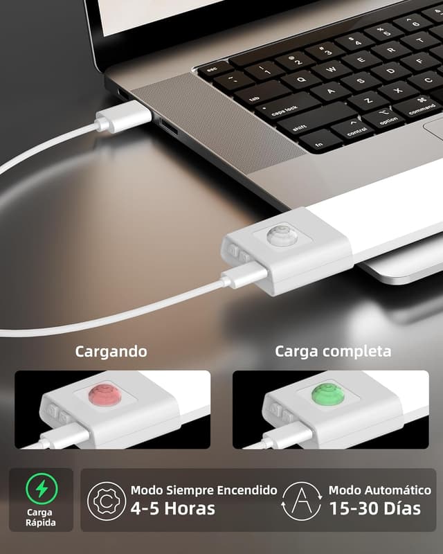 Detalle 2 de EZVALO Luz LED 20cm con Sensor Movimiento