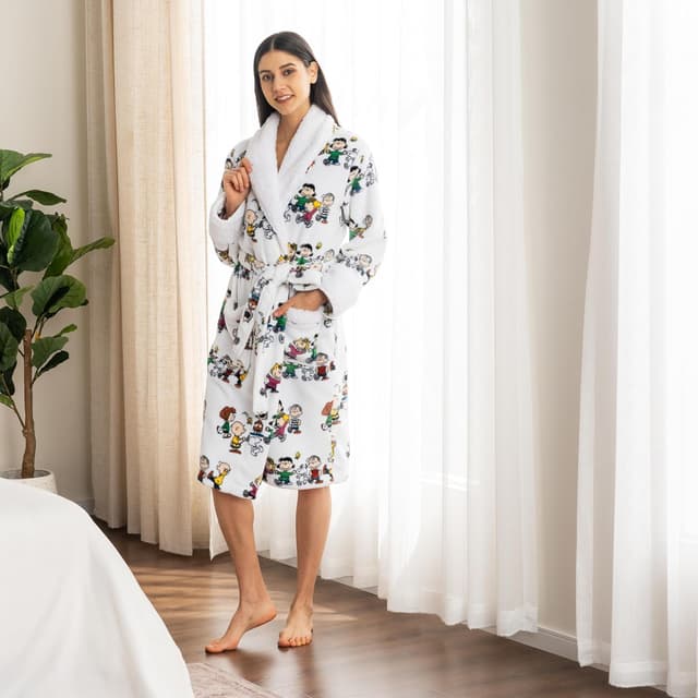 Thumbnail 2 de Berkshire Peanuts Snoopy VelvetLoft Robe 36"