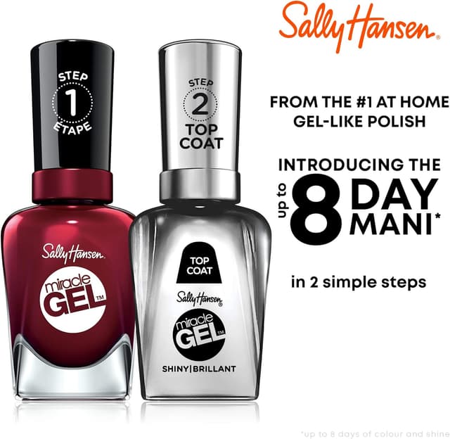 Thumbnail 4 de Sally Hansen Miracle Gel Nail Polish 820 V-Amplified 💅