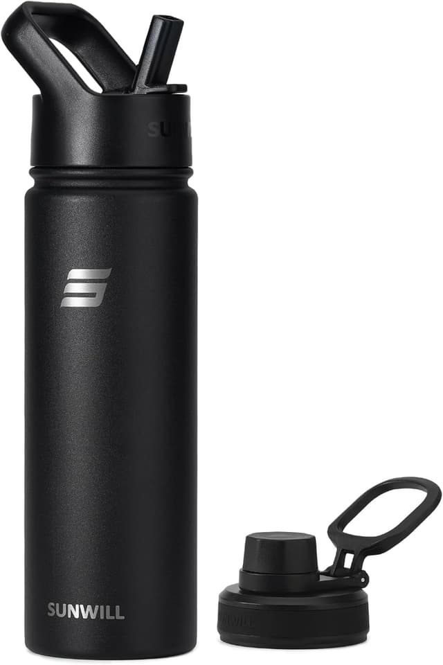 Imagen de SUNWILL Metal Water Bottle 650 ml insulated bottle 🥤 en OfertitasTOP