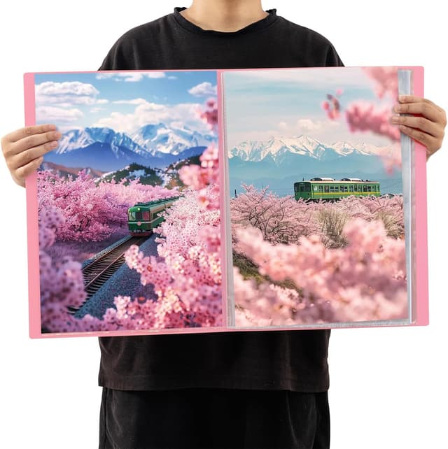 Detalle 2 de Srvnpioy Präsentationsdisplay A3 mit 20 Hüllen