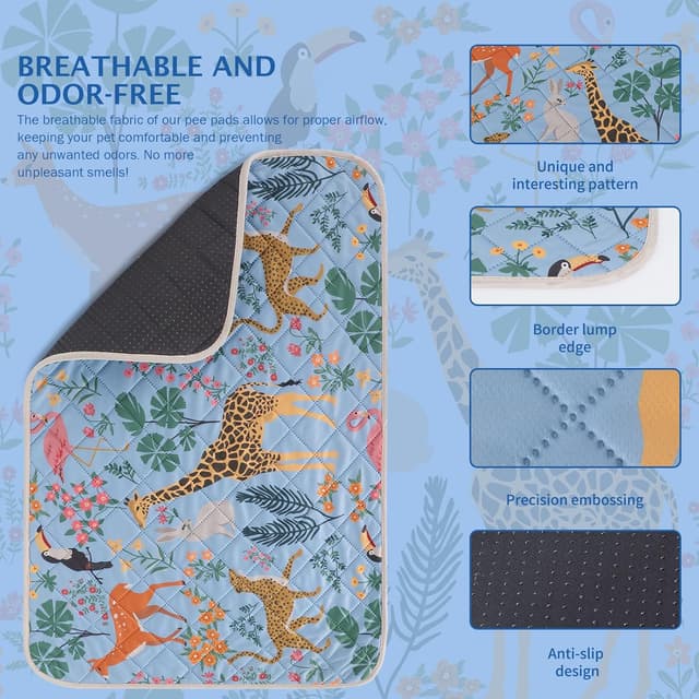 Thumbnail 1 de IEUUMLER 1PCS Alfombras Lavables para Perros EU013