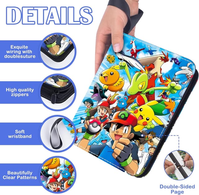 Thumbnail 2 de Sammelkarten Album 400 Karten PU Leder