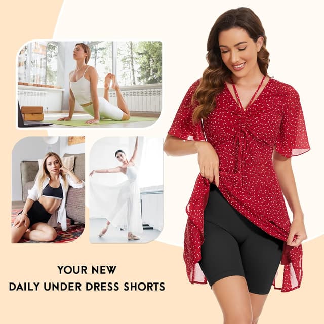 Thumbnail 4 de SIHOHAN Cycliste Femme short anti‑frottement