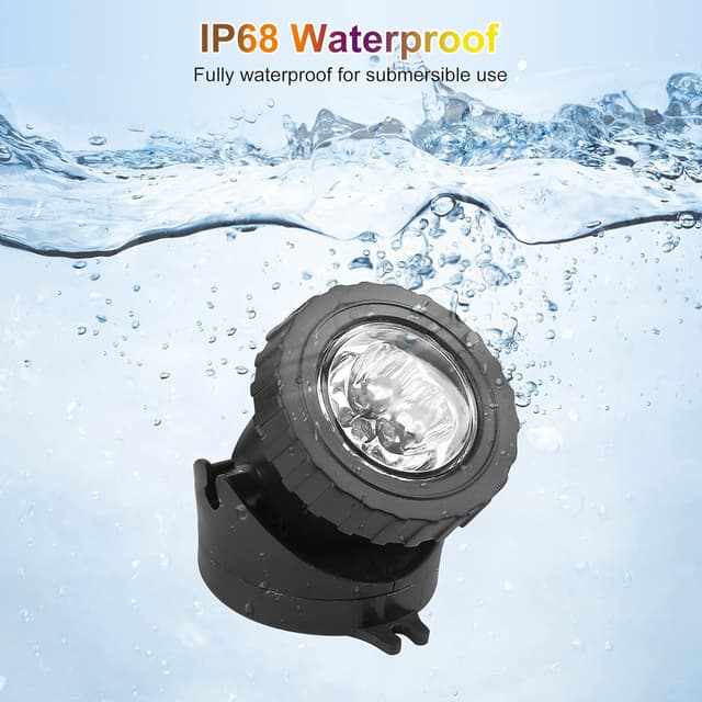 Thumbnail 5 de NATPOW Pond Lights RGB Bluetooth 8-in-1 🌊