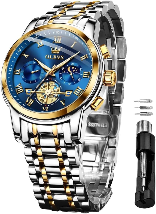 Detalle de OLEVS Quarzuhr 42 mm Herren