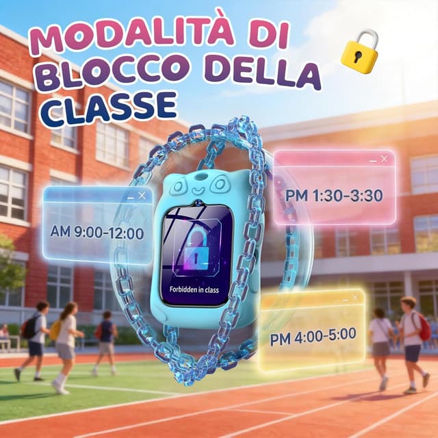 Detalle de Blackview Smartwatch per Bambini Z30 con GPS 4G, 1,75" TFT, SOS e videochiamata