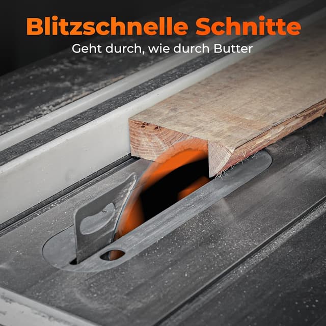 Detalle de BAUBECK Sägeblatt 315x30 für schnellen Schnitt in Holz – 30 Zähne