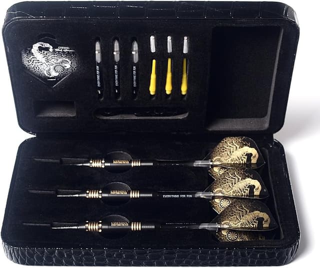 Thumbnail 6 de CUESOUL Black Scorpion Deluxe Freccette con punta morbida da 16 g e custodia premium