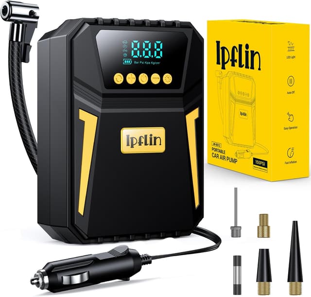 Imagen de Ipflin Tyre Inflator 150 PSI digital pump ⏱ en OfertitasTOP
