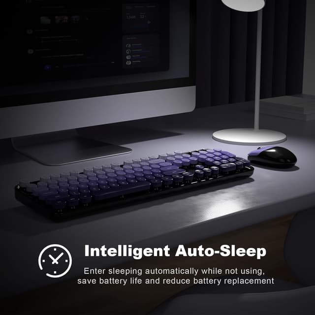 Detalle 2 de MOFII Wireless Keyboard and Mouse Combo Full-Size