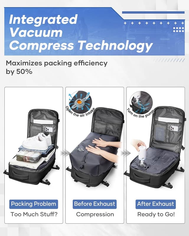 Thumbnail 5 de SZLX Mochila al Vacio 40x30x20 para cabina