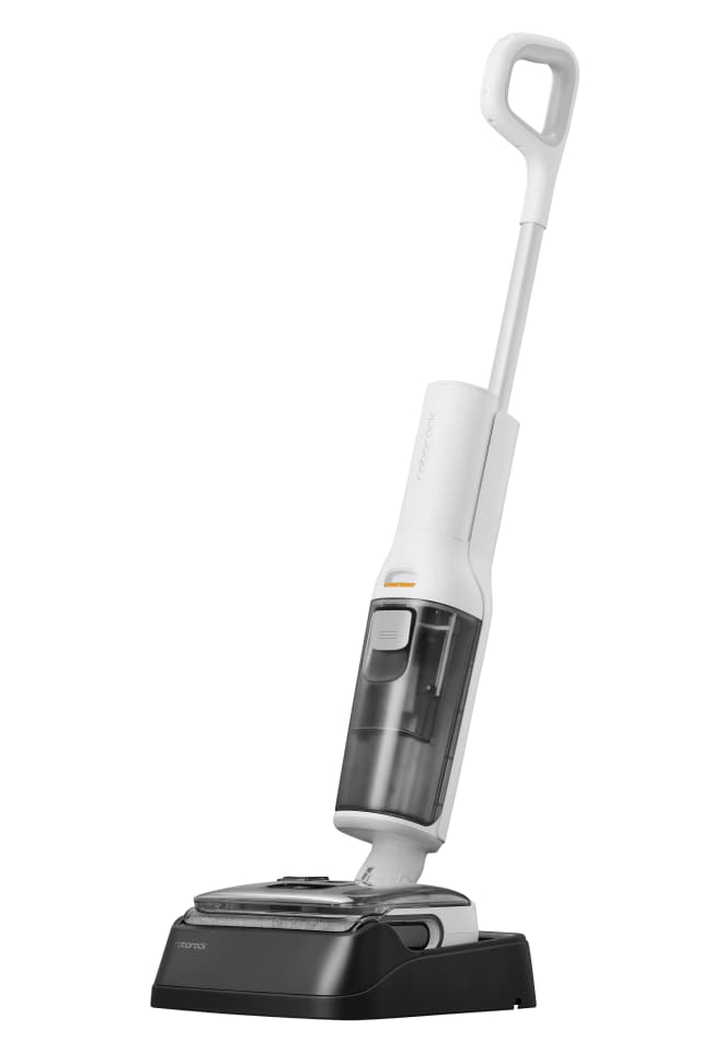 Detalle de Roborock F25 RT con CS: aspirador de escoba sin cable para seco y húmedo