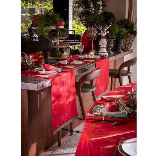 Thumbnail 1 de Le Jacquard Français Camino de mesa algodón Féerie 🍽