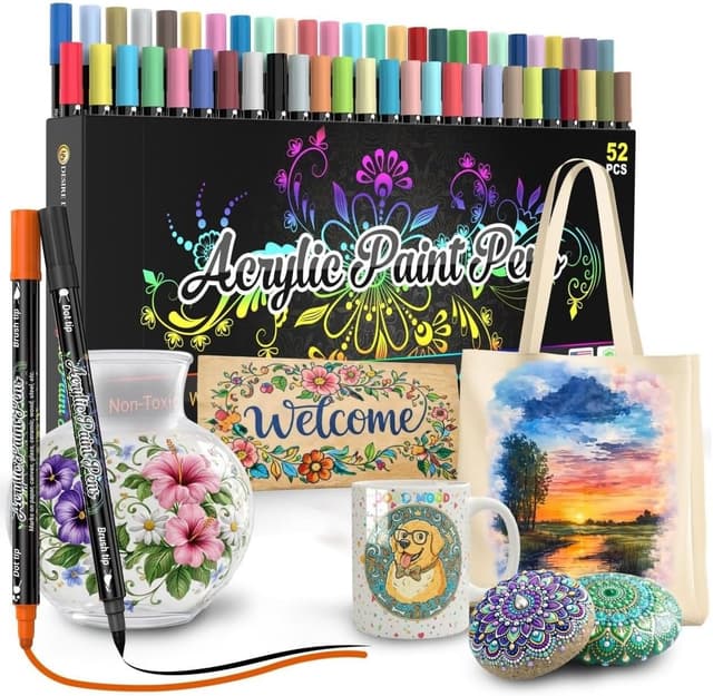 Detalle de Desire Deluxe 52 pennarelli acrilici multicolore 🎨