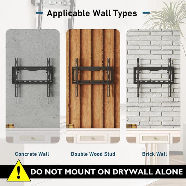 Thumbnail 5 de BONTEC TV Wall Mount Bracket 55kg