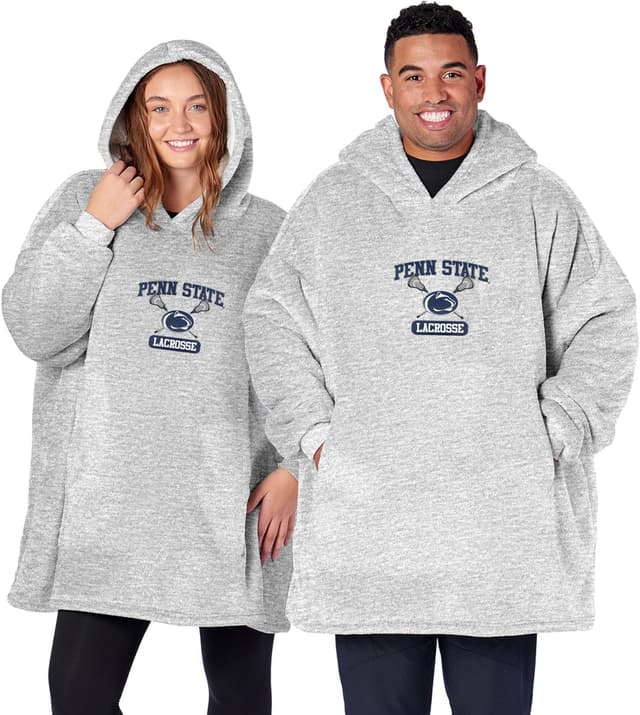 Thumbnail 6 de Northwest NCAA Hoodler Oversized Sherpa Pullover with Embroidered Logo (Plush Fleece Blanket Sweatshirt)