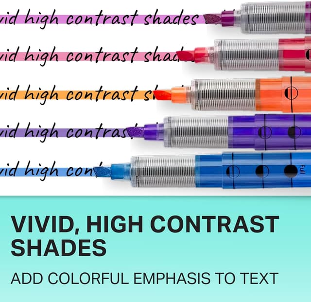 Thumbnail 4 de Sharpie Liquid Highlighters 10-count chisel tip ๐