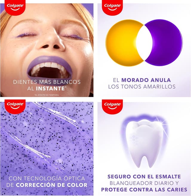 Thumbnail 6 de Colgate Max White Purple Reveal Pasta Blanqueadora, 12 uds 🦷