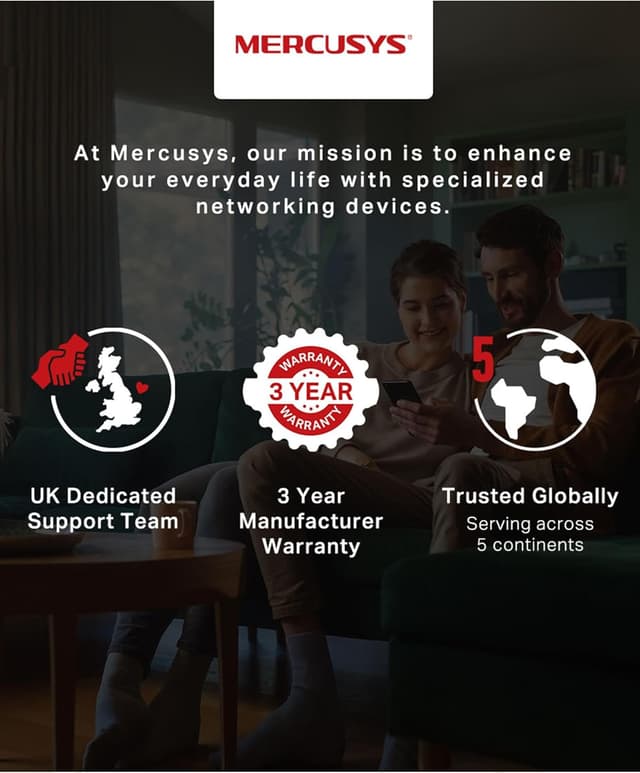 Thumbnail 6 de Mercusys MA86XE AXE5400 PCIe WiFi 6E