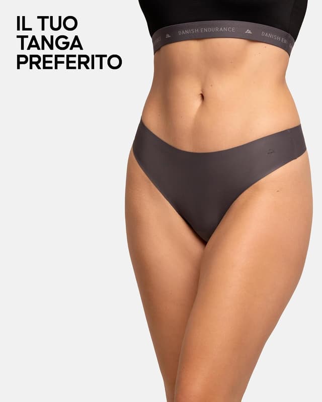 Detalle de DANISH ENDURANCE tanga invisibile 3 paia