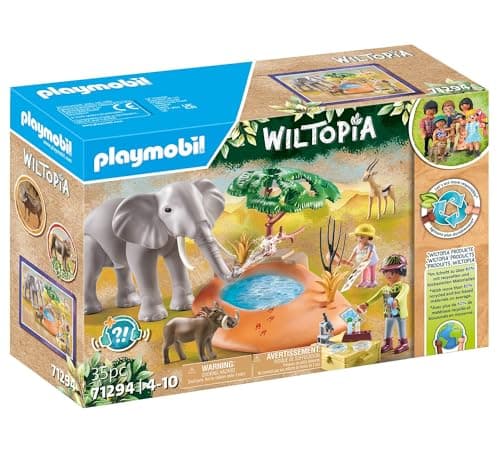 Detalle 2 de PLAYMOBIL Wiltopia Elefante en la charca