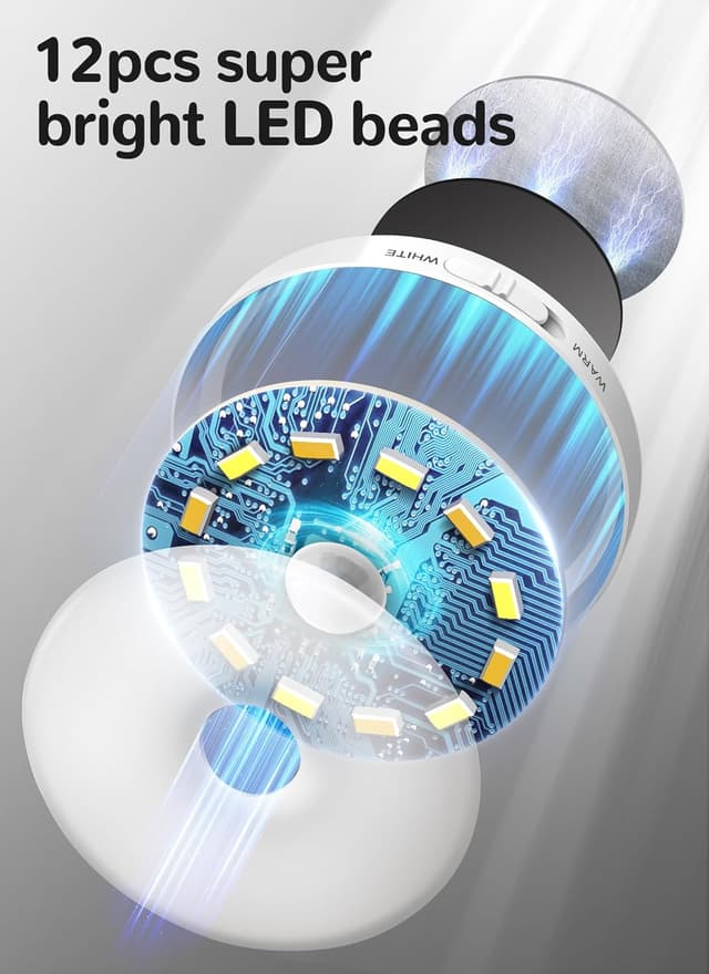 Thumbnail 5 de Homelist Motion Sensor Lights 6-pack LED puck lights