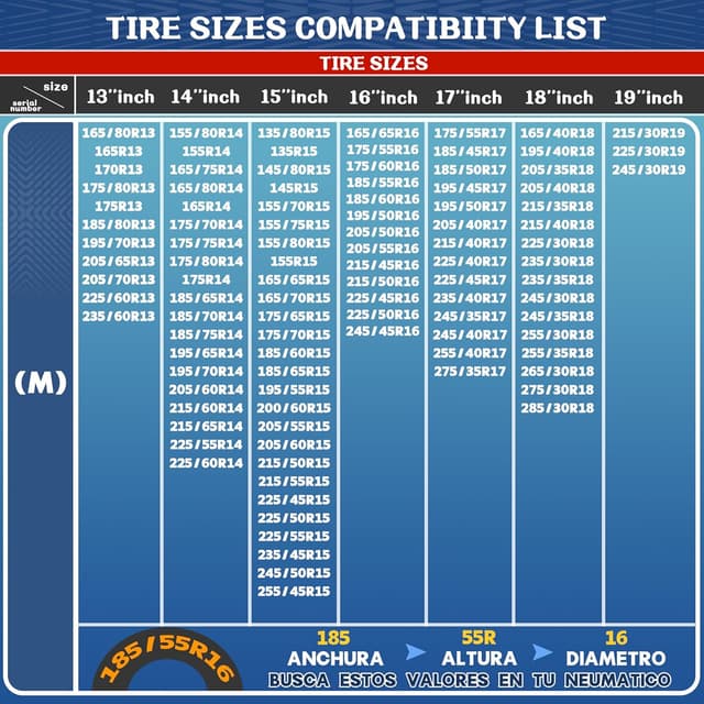 Thumbnail 1 de SAITUMA Calcetines de nieve M para neumáticos