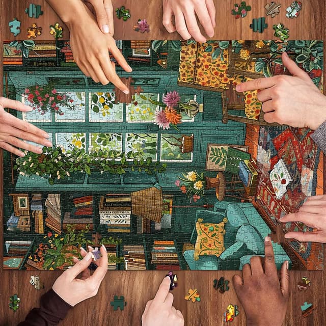 Detalle 2 de TangComplete Puzzle 1000 Teile für Erwachsene