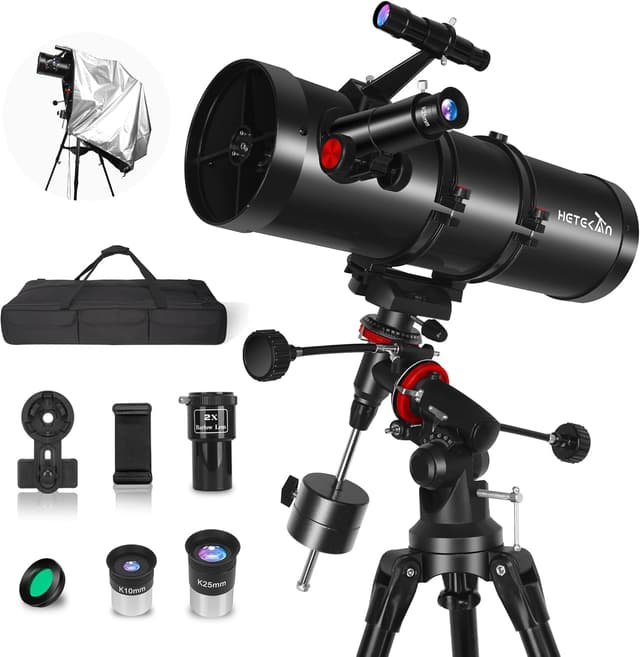 Detalle de HETEKAN 150EQ Spiegelteleskop 150 mm für Sterne