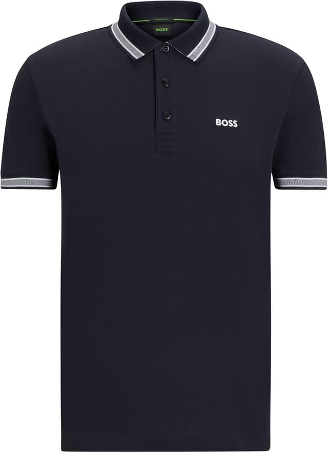 Detalle 2 de BOSS Paddy Polo Homme à manches courtes en maille