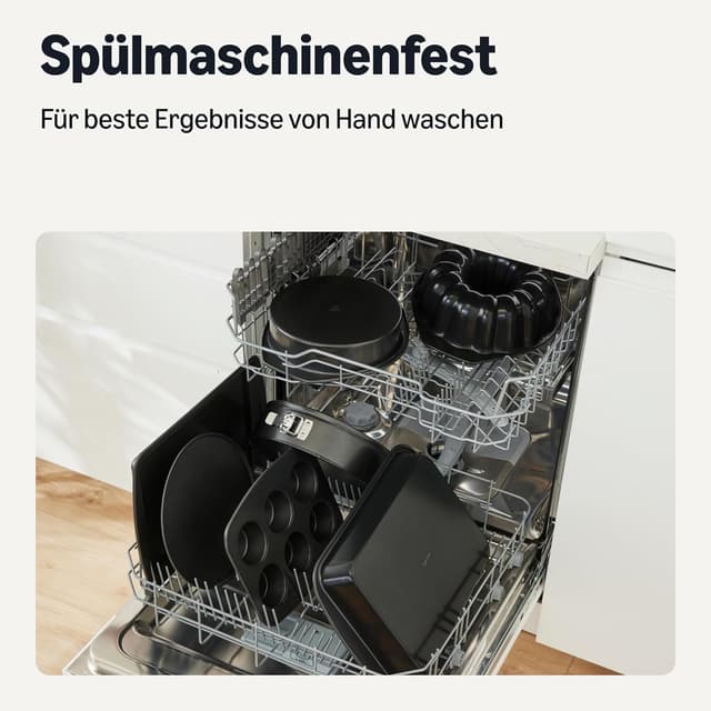 Thumbnail 4 de Amazon Basics Antihaft-Backformen 6-teiliges Set ⌛