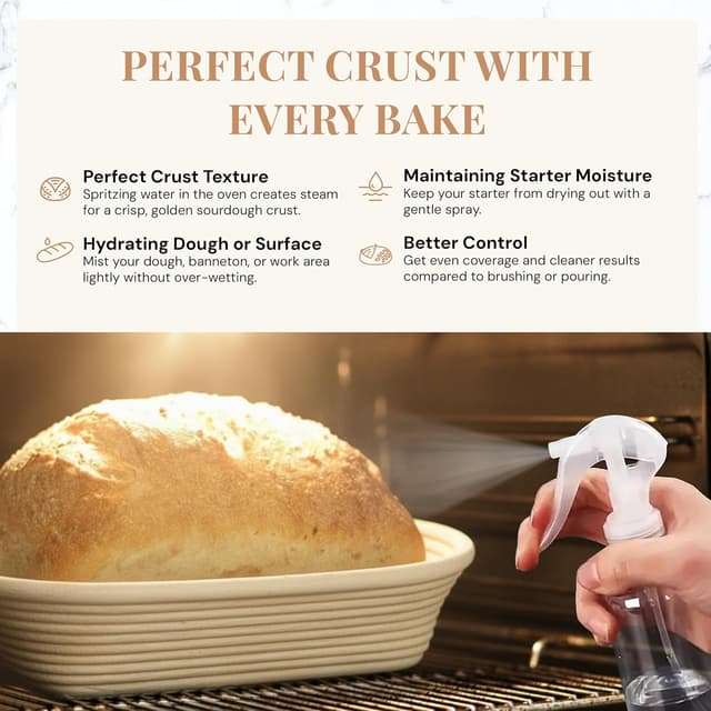 Thumbnail 5 de Mirafolk Sourdough Starter Kit 10in proofing basket