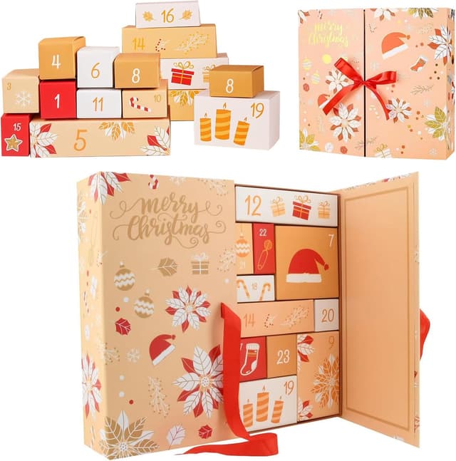 Imagen de Calendrier de l'Avent 24 boîtes à remplir en OfertitasTOP