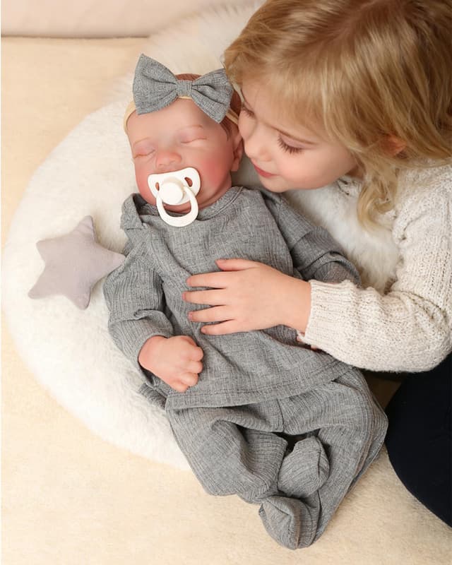 Thumbnail 4 de FOCKOF Reborn Baby Doll 17-Inch