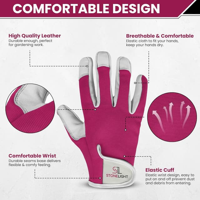 Thumbnail 2 de STONELIGHT Thorn Proof Gardening Gloves