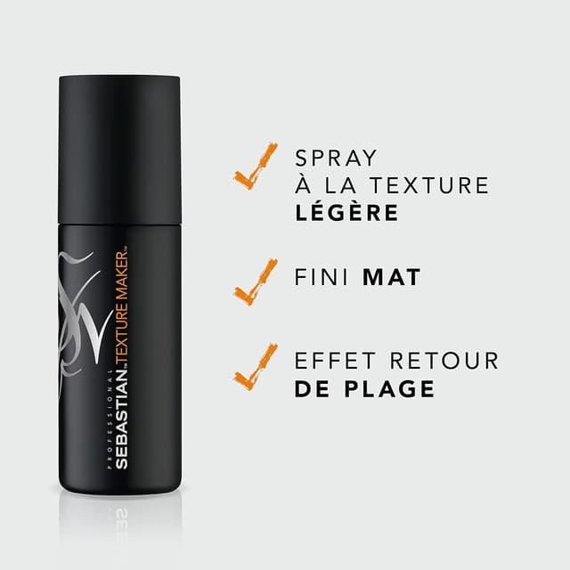 Detalle de Sebastian Professional Texture Maker Spray texturisant effet plage mat – 150 ml