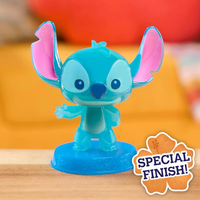 Detalle de Disney Stitch Large Collectible Stitch Figure (5 Inch) von Just Play – Bobble-Head Spielzeug ab 3 Jahren
