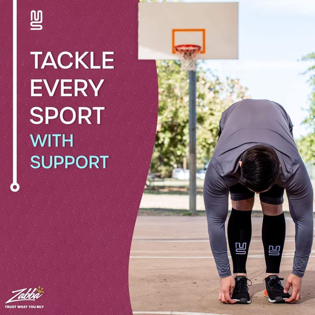 Thumbnail 6 de Calze compressive Modetro Sports per polpacci