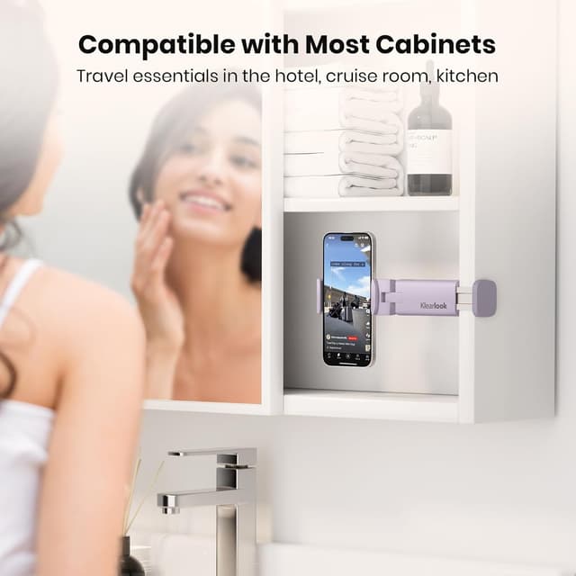 Detalle de (2 Pack) Airplane Phone Holder 4 in 1