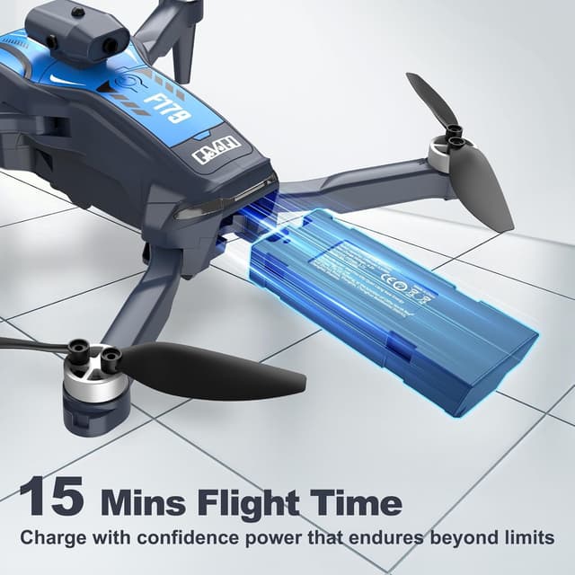 Thumbnail 4 de Drone Pieghévole Fotocamera 1080P con Schermo 2,8