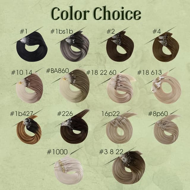 Thumbnail 5 de RUNATURE Extension Microring Capelli Veri 45cm 50s